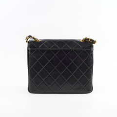 Chanel Vintage Square Shoulder Bag Lambskin (3 Series)