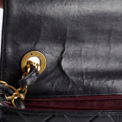 Chanel Vintage Square Shoulder Bag Lambskin (3 Series)