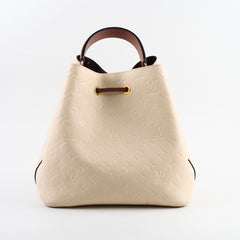 Louis Vuitton Neo Noe Cream Empreinte (missing strap)