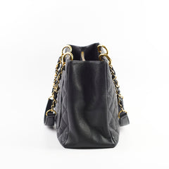 Chanel Caviar Grand Shopping Tote GST Black