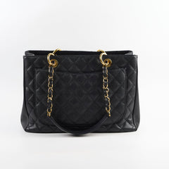 Chanel Caviar Grand Shopping Tote GST Black