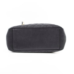 Chanel Caviar Grand Shopping Tote GST Black