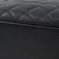 Chanel Caviar Grand Shopping Tote GST Black