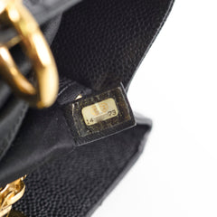 Chanel Caviar Grand Shopping Tote GST Black