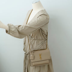 Saint Laurent Small Sunset Beige