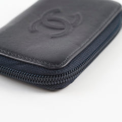 Chanel Zippy Coin Purse Black