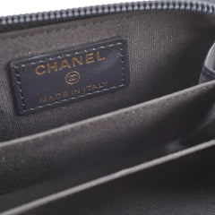 Chanel Zippy Coin Purse Black