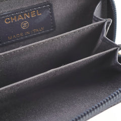 Chanel Zippy Coin Purse Black