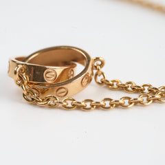 Cartier Baby Necklace Rose Gold