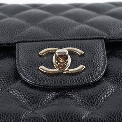 Chanel Jumbo Caviar Black