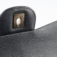 Chanel Jumbo Caviar Black