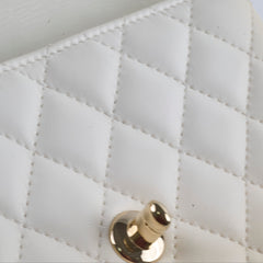 Chanel Side Twin Packs Bag White/Black (27 Series)