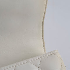 Chanel Side Twin Packs Bag White/Black (27 Series)