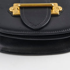 Prada Cahier Curved Crossbody Bag Black