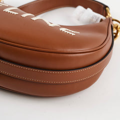 Celine Medium Ava Strap Bag in Smooth Calfskin Tan
