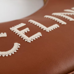 Celine Medium Ava Strap Bag in Smooth Calfskin Tan