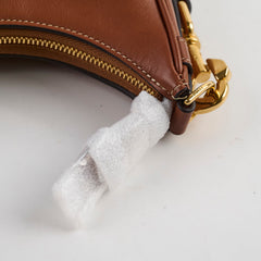 Celine Medium Ava Strap Bag in Smooth Calfskin Tan