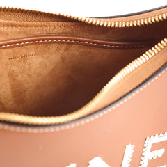 Celine Medium Ava Strap Bag in Smooth Calfskin Tan
