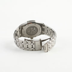 Audemars Piguet Royal Oak Lady Watch 67601ST 33MM Blue Dial