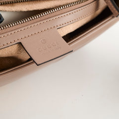 Gucci Marmont Medium Shoulder Bag Beige / Dusty Pink