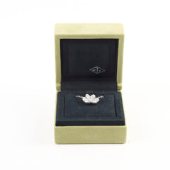 Van Cleef & Arpels Frivole White Gold Pave Diamonds Small