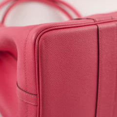 Hermes Garden Party 36 Epsom Rose Azalee A Stamp