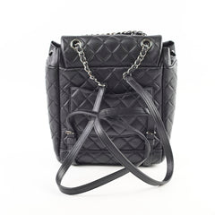 Chanel Lambskin Urban Spirit Backpack Black 23 Series