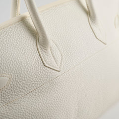 Hermes JPG Shoulder Birkin 42 Clemence White Stamp M Square