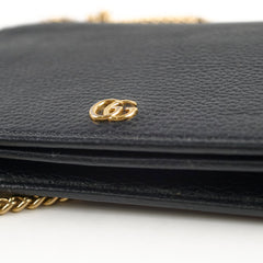 Gucci Wallet On Chain Black