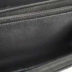 Chanel Boy Caviar Long Wallet Black