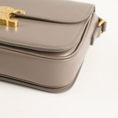 Celine Classique Medium Triomphe Bag Pebble Grey