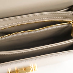 Celine Classique Medium Triomphe Bag Pebble Grey