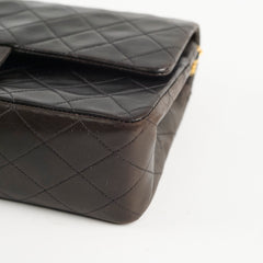 Chanel Vintage Medium M/L 24k Lambskin Classic Flap 4 Series