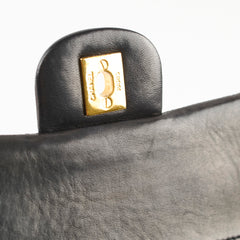 Chanel Vintage Medium M/L 24k Lambskin Classic Flap 4 Series