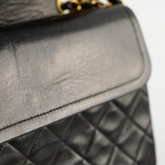 Chanel Vintage Medium M/L 24k Lambskin Classic Flap 4 Series