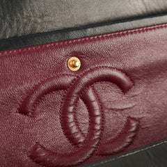 Chanel Vintage Medium M/L 24k Lambskin Classic Flap 4 Series