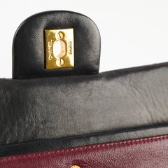 Chanel Vintage Medium M/L 24k Lambskin Classic Flap 4 Series