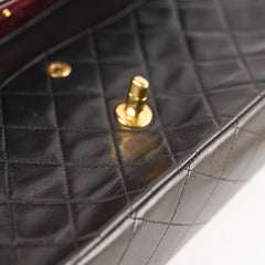 Chanel Vintage Medium M/L 24k Lambskin Classic Flap 4 Series