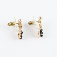 Chanel CC Flower Earrings Costume Jewellery