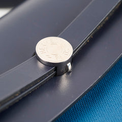Hermes Herbag 39 Blue Indigo Retourne D stamp 2019