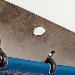 Hermes Herbag 39 Blue Indigo Retourne D stamp 2019