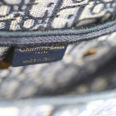 Christian Dior Oblique Saddle Bag Navy