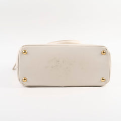 Prada Galleria Tote Bag White