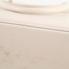 Prada Galleria Tote Bag White