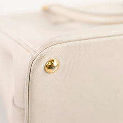 Prada Galleria Tote Bag White