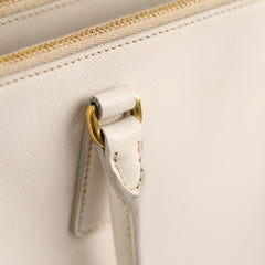 Prada Galleria Tote Bag White