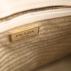 Prada Galleria Tote Bag White