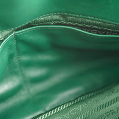 Prada Tessuto Gaufre Larice Tote Green