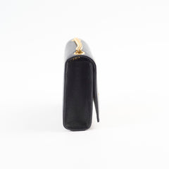 Saint Laurent Kate Small Black Grain