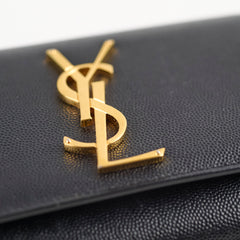 Saint Laurent Kate Small Black Grain